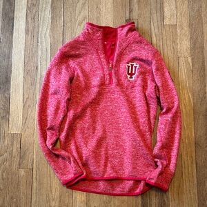 Indiana University Quarter-Zip Fleece Sweater